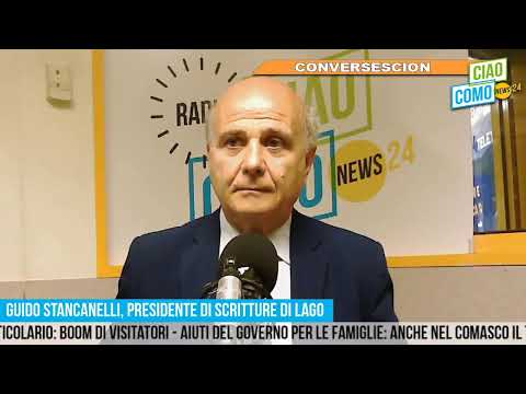 Guido Stancanelli, presidente di Scritture di Lago