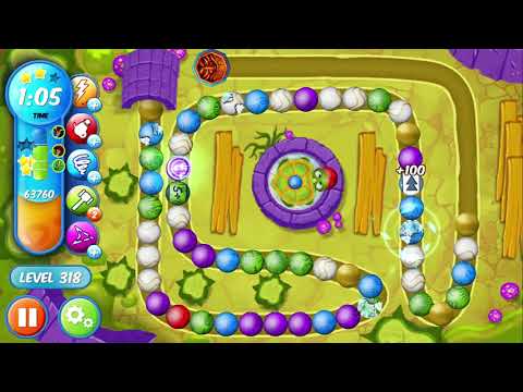 oka WWoka Marble Shooter level 316-320 - Game mini