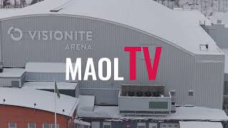 Sveper förbi logotypen på Visionite Arena