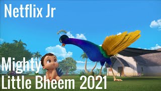 Mighty Little Bheem : mischievous boy and lovely bird | 2021 Netflix Jr