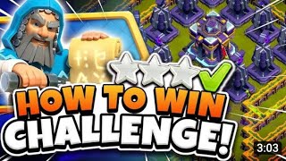 Easily get 3 stars Dark Edges Warden challenge (Trending no.1)  in Clashofclan