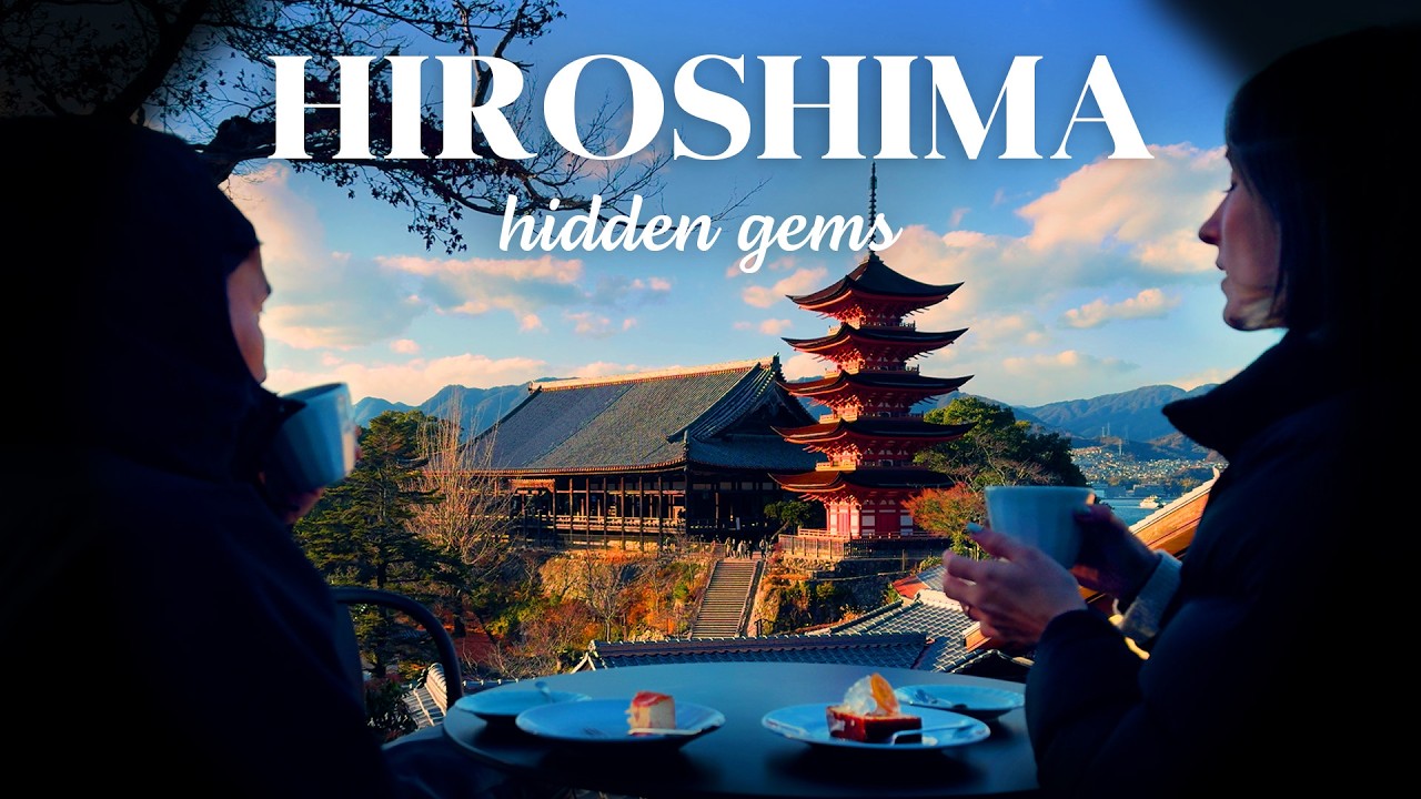 2 days in Hiroshima | Hidden Cafes, Local Food, Miyajima Island walking tour