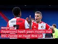 Zo klonk Feyenoord-PEC Zwolle (4-0) op Radio Rijnmond