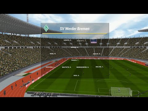 FUSSBALL MANAGER 94 - DFB-Pokalfinale 1995 - Dynamo Dresden - Werder Bremen