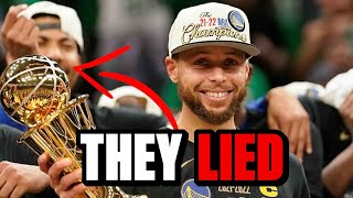 EXPOSING The LIES Told About The Golden State Warriors and Steph Curry