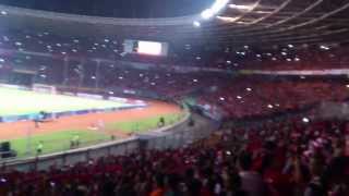 Indonesia National Anthem, Indonesia vs Netherlands 07 June 2013, Jakarta
