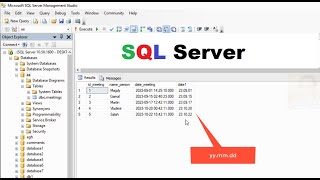 SQL server tutorial: How to extract only date  with all formats from datetime field in sql server