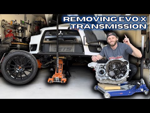 Evo X Transmission Removal / Time For A New Clutch!