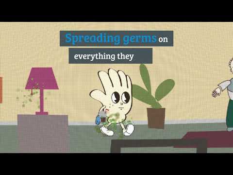 A “Handy” guide to hand hygiene and discouraging use of gloves