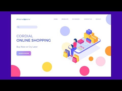 Web Design In Adobe XD | How To Make Website UI Design Using Adobe XD