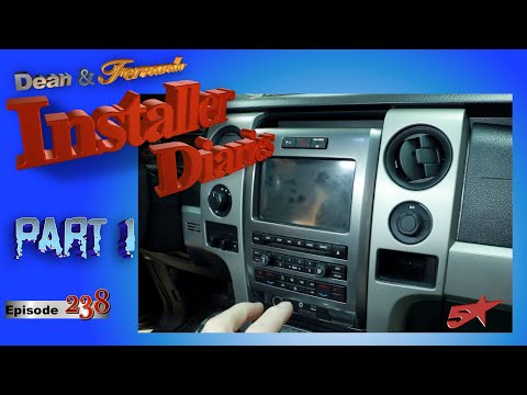 Ford Raptor 8" radio replace and full system start Installer Diaries 238 part 1