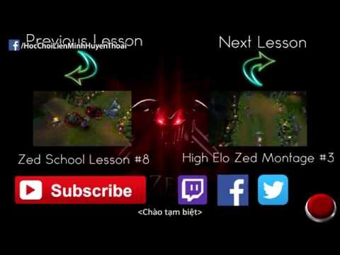 League of Legend - depth Guide Zed - Tactical crossroads