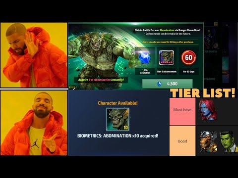 FREE ABOMINATION?! - LVL 60 vs PROXIMA Stage 70 WBU! [No CTP] & AWAKENED Characters Tier List! - MFF