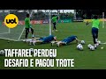 TAFFAREL PERDE DESAFIO PAGA TROTE NO TREINO DA SELEÇÃO