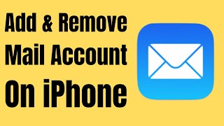 Add or Remove New Email Account on iPhone mail app in iOS 17 Mail App