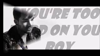 Adam Lambert Shame (Bonus Track) Full Lyrics