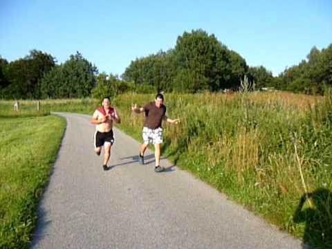 1.Waldviertler Bierkistenlauf im vollen Lauf