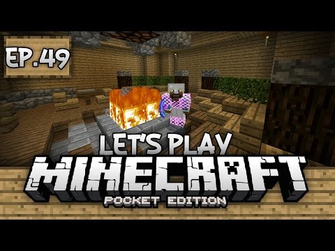Survival Let's Play Ep. 49 - A COZY LODGE!!! - Minecraft PE (Pocket Edition)