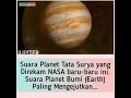 Suara Misterius Di Luar Angkasa
