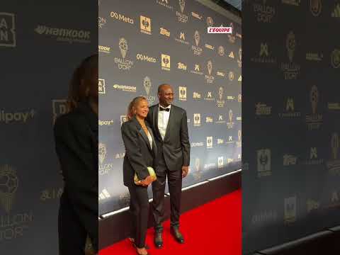 🇸🇳 Patrick Vieira, le sélectionneur du Sénégal est arrivé au Ballon d’Or #senegal #ballondor