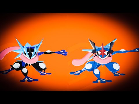 ash greninja vs mega greninja