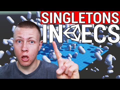 How to Use SINGLETONS in Unity ECS - Unity DOTS Tutorial [ECS Ver. 0.17]