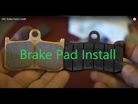 EBC Brake Pads install