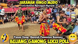 Download lagu Bujang Ganong Lucu Poll❗Di Sawer Mbak Cantik Jaranan SINGO MUDO Live Kaloran Ngronggot Nganjuk mp3