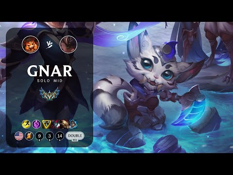 Gnar Mid vs Malphite - NA Challenger Patch 13.6