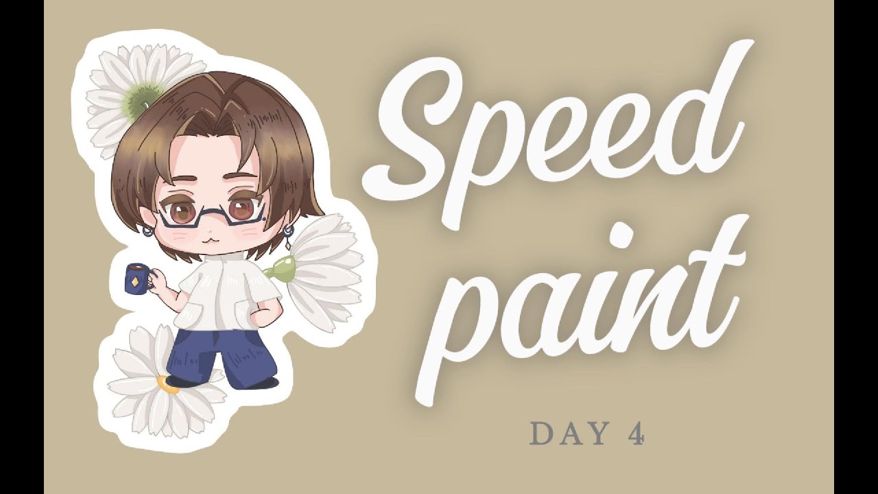 Day 4 practice drawing chibi [ speed paint ]