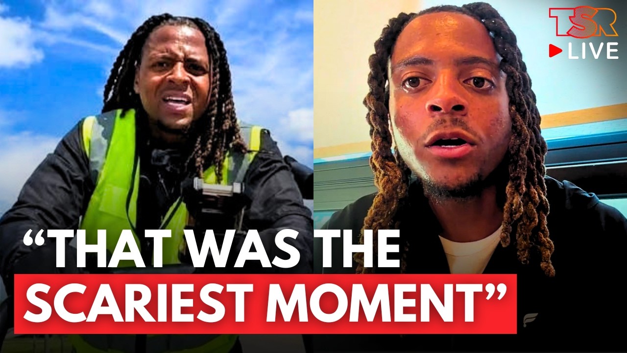 HMBL Zayy Reveals the Scariest Moments of His 3,000-Mile Walk to California 🤯 | TSR LIVE