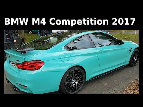 BMW F82 M4 - 450 PS - 2017 LCI - Competition - Mintgrün - M-Performance ESD - Heckspoiler - Exhaust