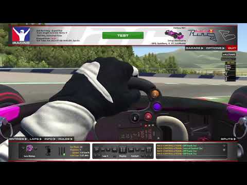 RedBull Ring Dallara iR01 Hotlap iRacing GP Turn Racing Qualifying Series