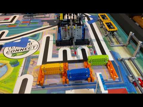 FLL Cargo Connect 2021; 45 seconds, 140 points on our first launch. . .