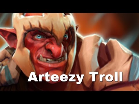 Power of Troll - SECRET vs ALLIANCE Dota 2