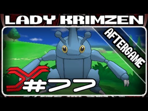 Pokemon X and Y Walkthrough Part 77 - Moxie Heracross In Friend Safari