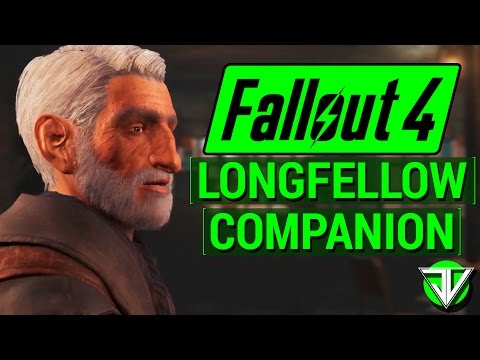 FALLOUT 4: OLD LONGFELLOW Far Harbor DLC Companion! (NEW Far Harbor Character Details)