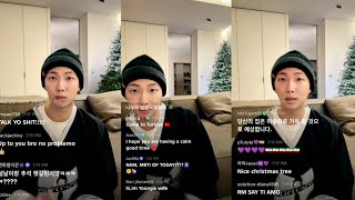 Download lagu [ENG SUB] BTS RM Full Weverse LIVE 🔴 Today (28.12.2025) BTS Naamjoon Full Weverse LIVE Today mp3