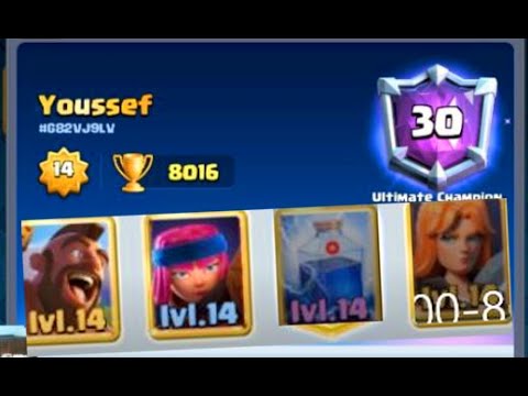 Hog Rider Firecracker Valkyrie Lightning 👈  Youssef Clash Royale