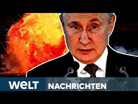 PUTINS KRIEG: Luftalarm im gesamten Land! Ukraine fürchtet massive Raketenangriffe | WELT Stream