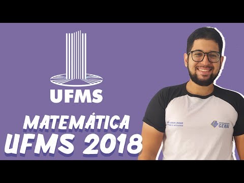 UFMS 2018 - Questão 43 - Matemática