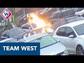 Brandstichters die meerdere autobezitters dupeerden zijn gefilmd - Team West