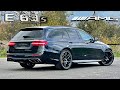 2023 Mercedes AMG E63 S Wagon 303km H REVIEW On AUTOBAHN