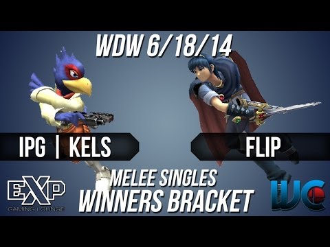 WDW 6/18/14 - Kels (Falco/Falcon) vs. Flip (Marth/Falcon) Melee Singles Bracket