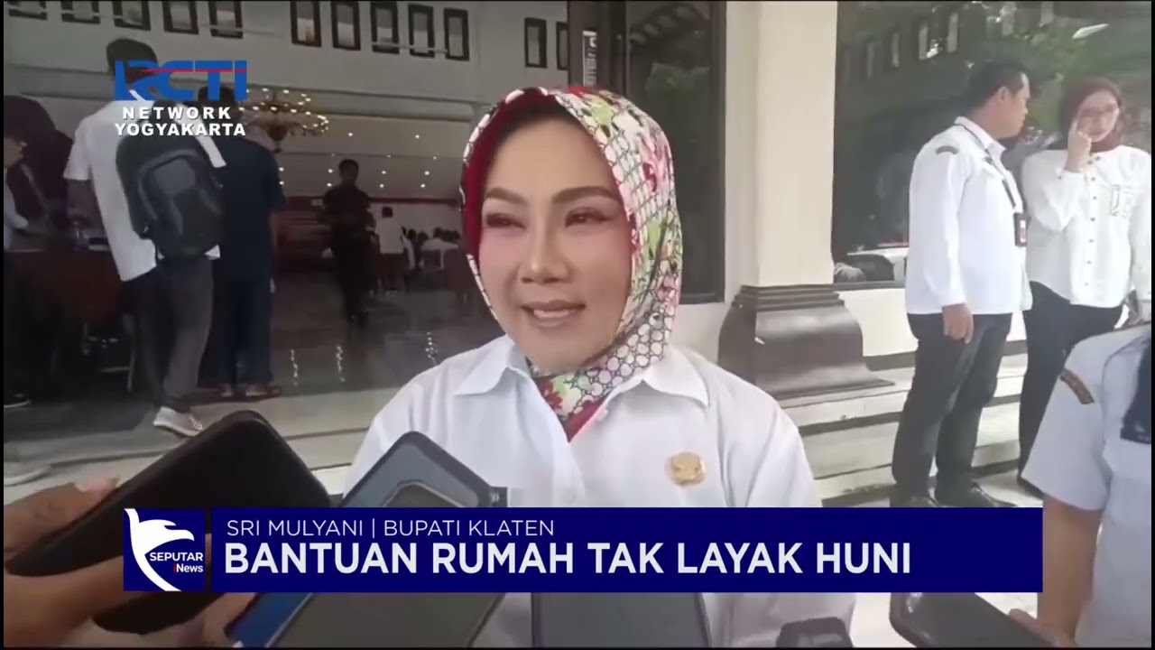 PEMKAB KLATEN SALURKAN BANTUAN REHAB 490 UNIT RTLH