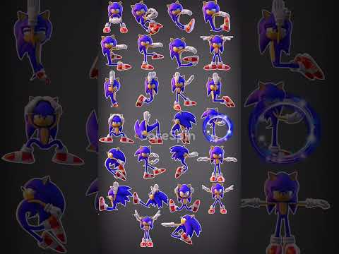 ALPHABET LORE A-Z but SONIC version - ALPHABET LORE ANIMATION MEME - abcdefghijklmnopqrstuvwxyz