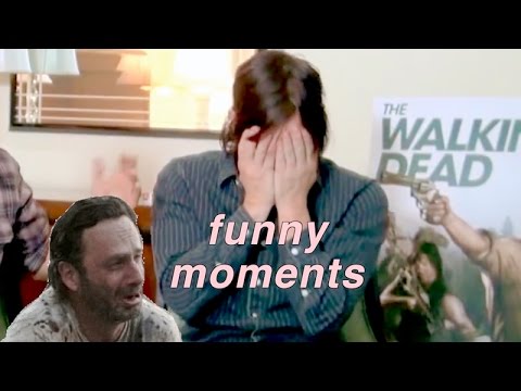 The Walking Dead Cast funny & cute Moments