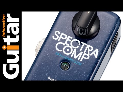 Обзор педали эффектов TC Electronic Spectracomp Bass Compressor