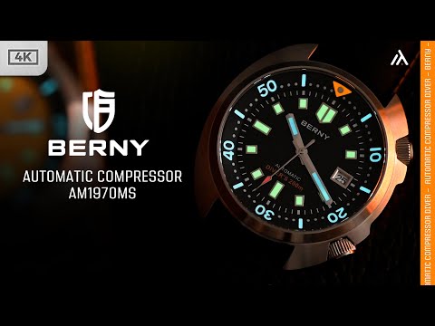 The Cap Willard Compressor: Copy or Evolution? Berny Watch AM1970MS Diving Watch. Sapphire, NH35...