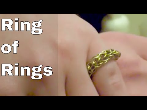 Handmade Chainmail Ring | An Easy Gift or Christmas Present